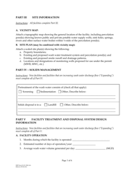 DEP Form 62-621.500(1)(B) Notice of Intent to Use the Generic Permit for Discharges From Fresh Citrus Fruit Packinghouses to Percolation Ponds (Subsection 62-621.500(1)(B), F.a.c.) - Florida, Page 3