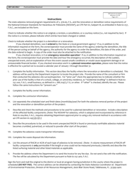 DEP Form 62-257.900(1) &quot;Notice of Demolition or Asbestos Renovation&quot; - Florida, Page 2