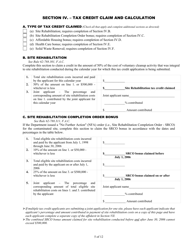 DEP Form 62-788.101(1) Voluntary Cleanup Tax Credit Application and Affidavit - Florida, Page 5