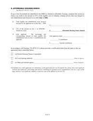 DEP Form 62-788.101(1) Voluntary Cleanup Tax Credit Application and Affidavit - Florida, Page 6