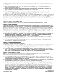 DEP Form 62-761.900(3) Part G Storage Tank Trust Fund Agreement - Florida, Page 2