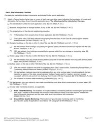 DEP Form 62-640.210(2)(D) Biosolids Site Permit Application - Florida, Page 2