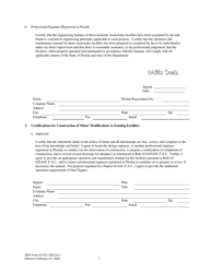 DEP Form 62-621.500(2)(C) Notice of Intent to Use a Generic Permit for Domestic Wastewater Facilities Under Rules 62-621.500(2)(A) or (B), F.a.c. - Florida, Page 7