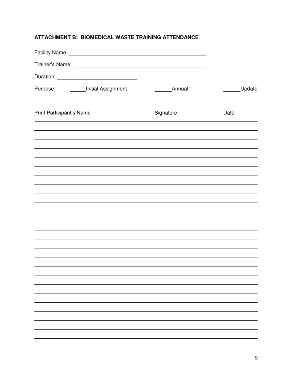 Florida Biomedical Waste Operating Plan Fill Out, Sign Online and