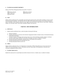 DEP Form 62-621.300(3)(B) Notice of Intent to Use Generic Permit for Discharges From Concrete Batch Plants - Florida, Page 3