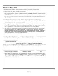 Notice of Intent to Use General Permit for Mangrove Trimming or Application for Individual Permit to Alter or Trim Mangroves Pursuant to Section 403.9327, Florida Statutes, or Section 403.9328, Florida Statutes - Florida, Page 6