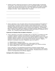 DEP Form 62-737.900(2) Application for a Mercury-Containing Lamp or Device Mercury Recovery or Mercury Reclamation Facility Permit - Florida, Page 17