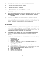 DEP Form 62-737.900(2) Application for a Mercury-Containing Lamp or Device Mercury Recovery or Mercury Reclamation Facility Permit - Florida, Page 8