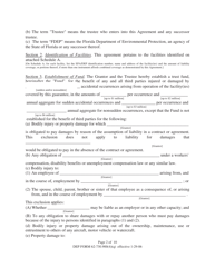 DEP Form 62-730.900(4)(Q) Hazardous Waste Facility Trust Fund to Demonstrate Liability Coverage - Florida, Page 2