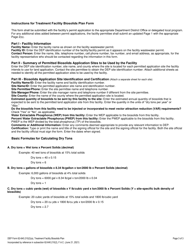 DEP Form 62-640.210(2)(A) Treatment Facility Biosolids Plan - Florida, Page 3