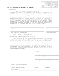 DEP Form 62-528.900(1) Application to Construct/Operate/Abandon Class I, Iii, or V Injection Well Systems - Florida, Page 3