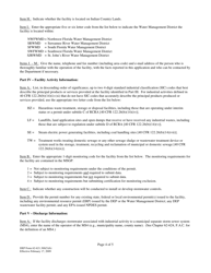 DEP Form 62-621.300(5)(B) Notice of Intent to Use Multi-Sector Generic Permit for Stormwater Discharge Associated With Industrial Activity - Florida, Page 4