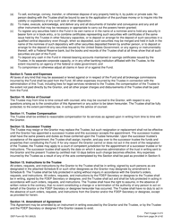 DEP Form 62-761.900(3) Part H Storage Tank Standby Trust Fund Agreement - Florida, Page 3