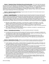 DEP Form 62-701.900(5)(G) Solid Waste Facility Trust Fund Agreement - Florida, Page 2