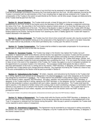 DEP Form 62-701.900(5)(G) Solid Waste Facility Trust Fund Agreement - Florida, Page 3