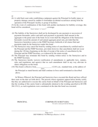DEP Form 62-730.900(4)(P) &quot;Hazardous Waste Facility Surety Bond to Demonstrate Liability Coverage&quot; - Florida, Page 4
