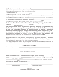 DEP Form 62-730.900(4)(R) &quot;Hazardous Waste Facility Standby Trust Fund to Demonstrate Liability Coverage&quot; - Florida, Page 3