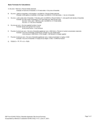 DEP Form 62-640.210(2)(C) Biosolids Application Site Annual Summary - Florida, Page 7