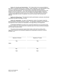 DEP Form 62-673.900(4)(B) Phosphogypsum Stack System Standby Trust Fund Agreement to Demonstrate Closure, Water Management and/or Long-Term Care Financial Assurance - Florida, Page 5