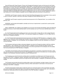 DEP Form 62-701.900(5)(B) Solid Waste Facility Financial Guarantee Bond - Florida, Page 2