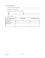 DEP Form 62-620.910(2) (2A) Wastewater Permit Application for Domestic Wastewater Facilities - Florida, Page 21