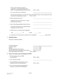DEP Form 62-620.910(2) (2A) Wastewater Permit Application for Domestic Wastewater Facilities - Florida, Page 26