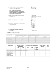 DEP Form 62-620.910(2) (2A) Wastewater Permit Application for Domestic Wastewater Facilities - Florida, Page 29