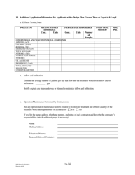 DEP Form 62-620.910(2) (2A) Wastewater Permit Application for Domestic Wastewater Facilities - Florida, Page 30