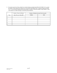 DEP Form 62-620.910(2) (2A) Wastewater Permit Application for Domestic Wastewater Facilities - Florida, Page 43