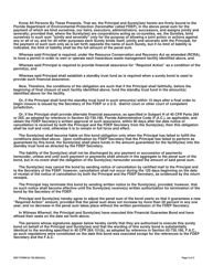 DEP Form 62-730.900(4)(H) Hazardous Waste Facility Financial Guarantee Bond to Demonstrate Financial Assurance - Florida, Page 2