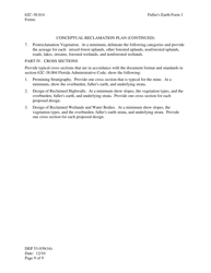 Fuller&#039;s Earth Form 1 (DEP53-039(16)) Notice of Intent to Mine Fuller&#039;s Earth - Florida, Page 9