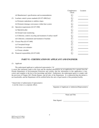DEP Form 62-673.900(1) &quot;Phosphogypsum Stack System Construction/Operation Permit Application&quot; - Florida, Page 4