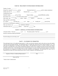 DEP Form 62-660.900(4) Laundromat General Permit Notification Form - Florida, Page 2