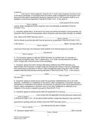 DEP Form 62-673.900(4)(H) Phosphogypsum Stack System Corporate Guarantee - Florida, Page 2