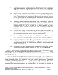 Form 62-342.700(11) Mitigation Bank Trust Fund Agreement to Demonstrate (Construction and Implementation or Perpetual Management) Financial Assurance - Florida, Page 2