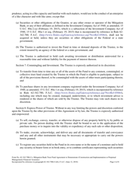 Form 62-342.700(11) Mitigation Bank Trust Fund Agreement to Demonstrate (Construction and Implementation or Perpetual Management) Financial Assurance - Florida, Page 4