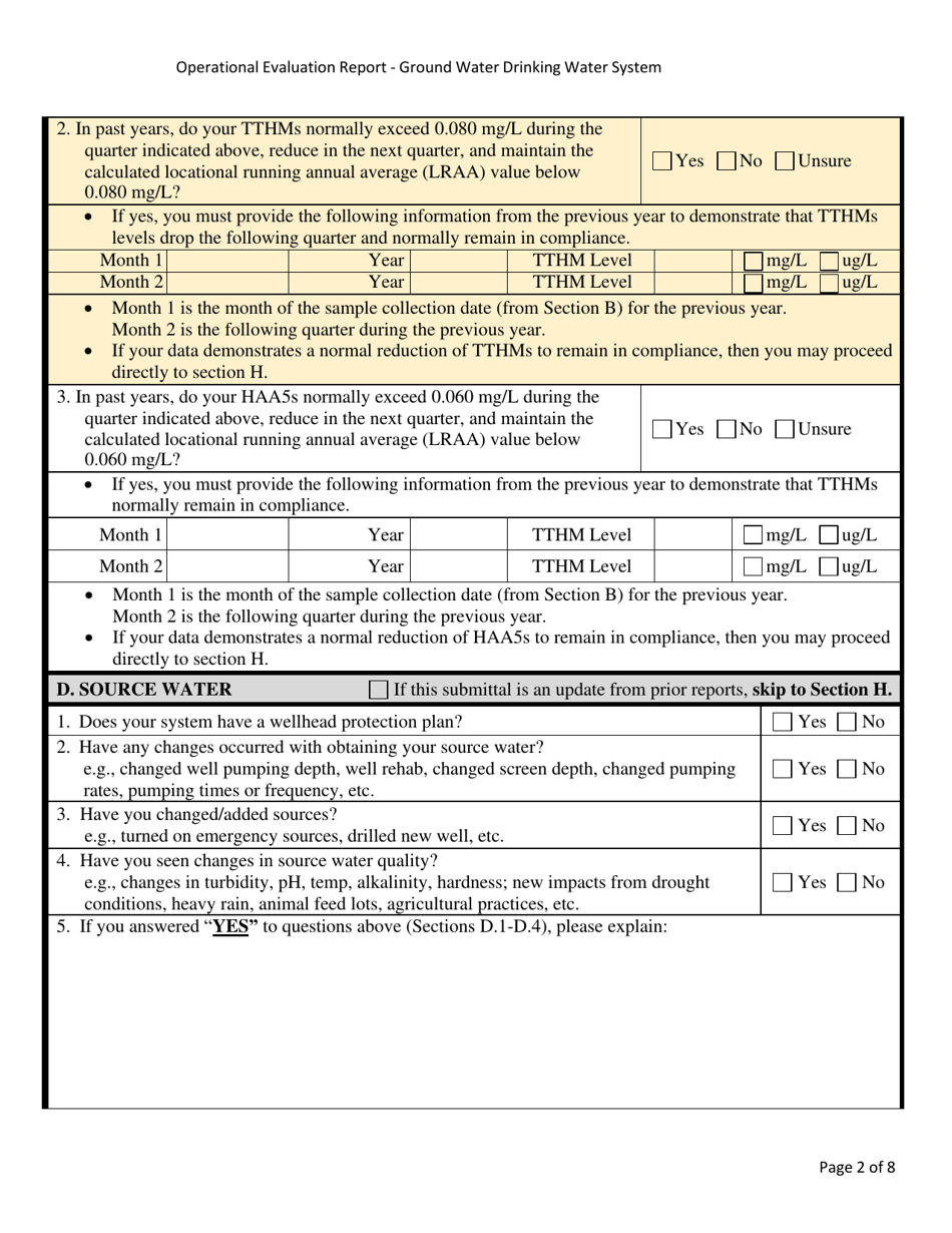 (United States) Stage 2 Disinfectants and Disinfection