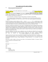 Performance Bond for Drillers/Irrevocable Letter of Credit for Drillers - Georgia (United States), Page 2