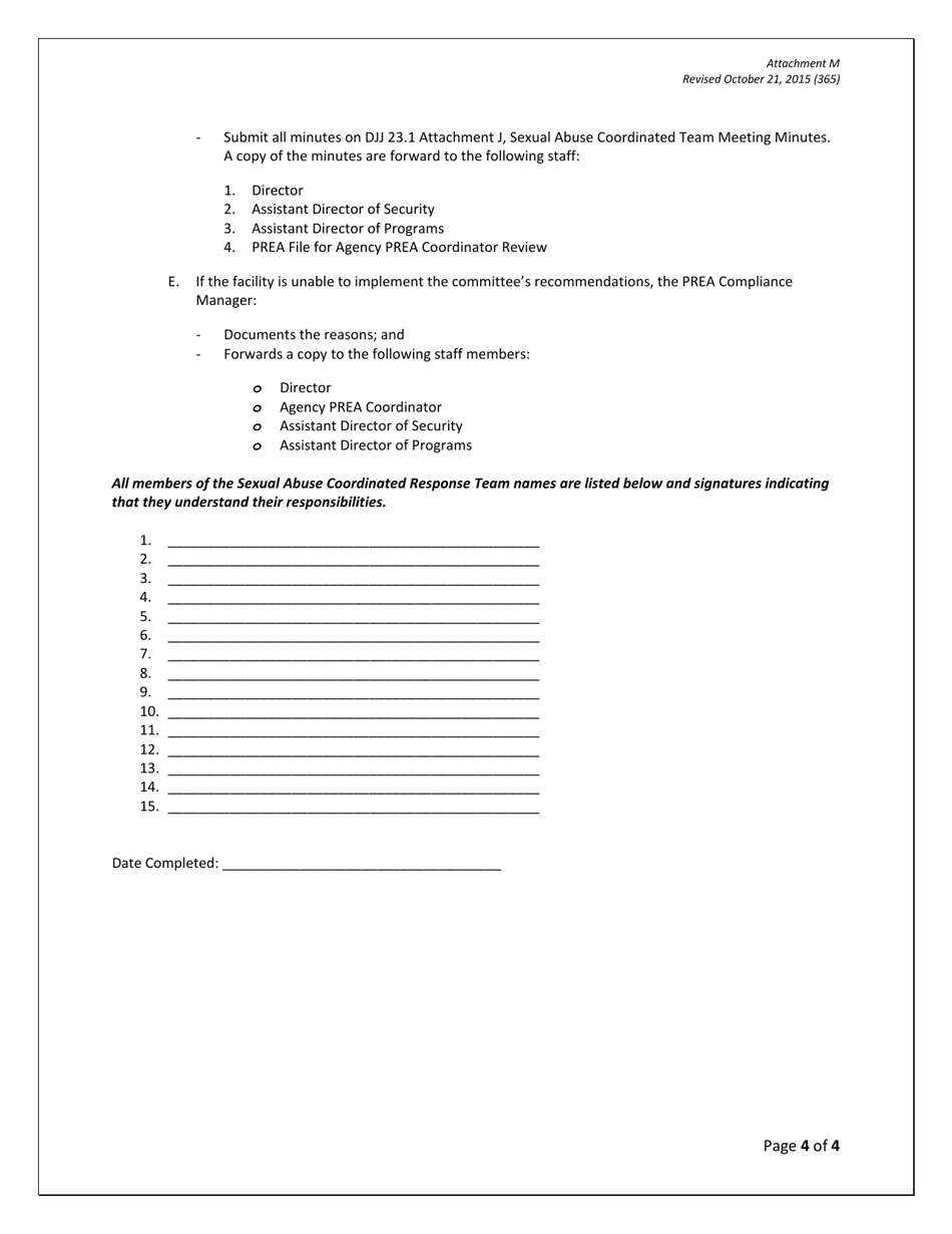 Attachment M Sexual Abuse Coordinated Team Response - Georgia (United States), Page 4