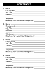 Form DOL-1130 Personal Data Book - a Record for Job Hunters - Georgia (United States), Page 12