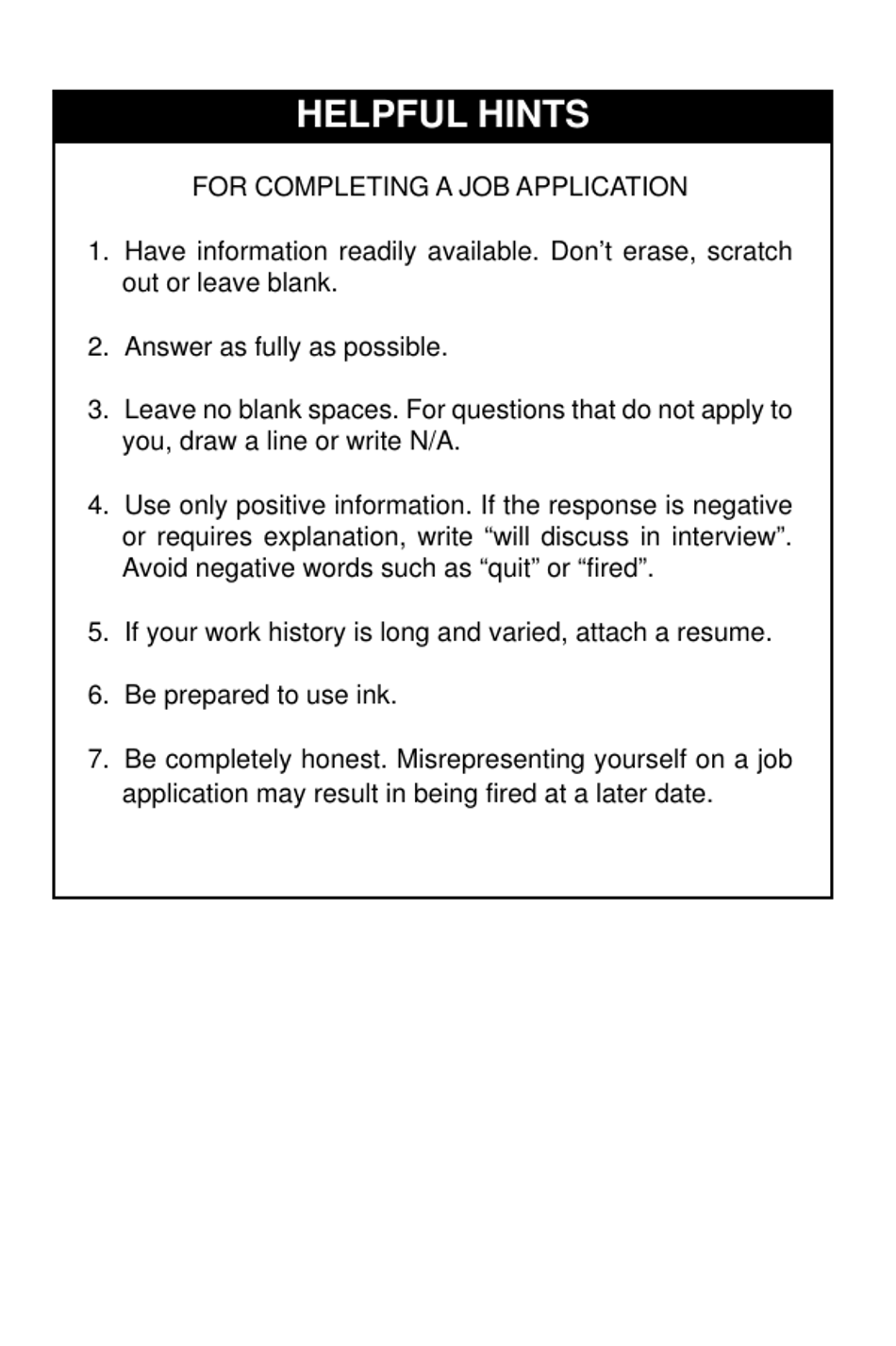 Form DOL-1130 Personal Data Book - a Record for Job Hunters - Georgia (United States), Page 2