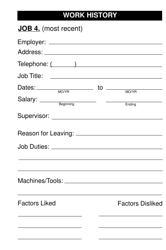 Form DOL-1130 Personal Data Book - a Record for Job Hunters - Georgia (United States), Page 7
