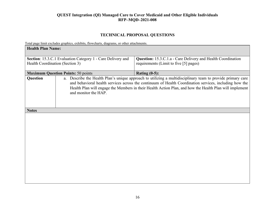 Appendix K Quest Integration Evaluation Tool - Hawaii, Page 16