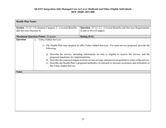 Appendix K Quest Integration Evaluation Tool - Hawaii, Page 22