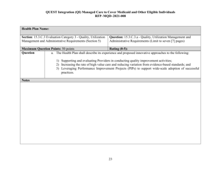 Appendix K Quest Integration Evaluation Tool - Hawaii, Page 23