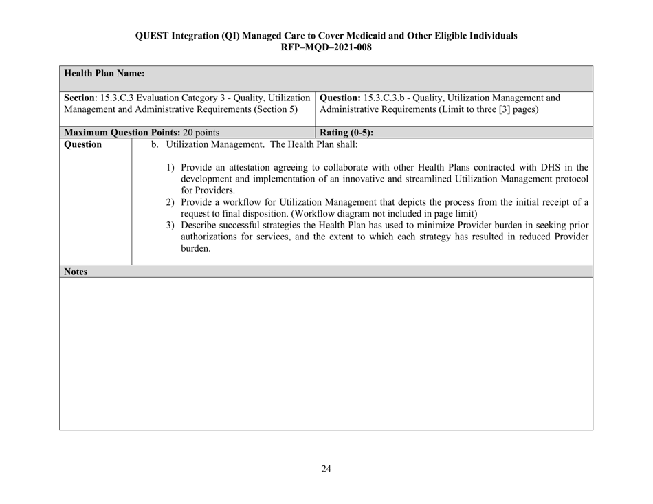 Appendix K Quest Integration Evaluation Tool - Hawaii, Page 24