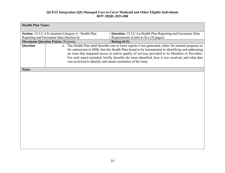 Appendix K Quest Integration Evaluation Tool - Hawaii, Page 25