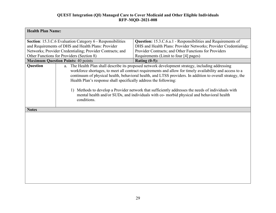 Appendix K Quest Integration Evaluation Tool - Hawaii, Page 29