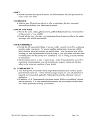 Educational Display (Live) Permit Application - Hawaii, Page 4