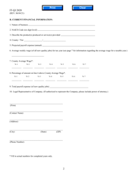 Form IT-QJ Application for Georgia Quality Jobs Tax Credit - Georgia (United States), Page 2